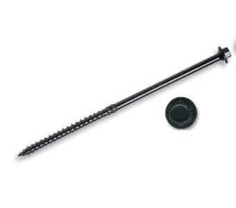 Black Log Screws