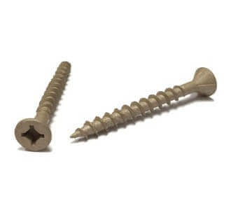 Exterior Screws Tan